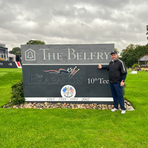 Ciaran supporting Mellon Educate