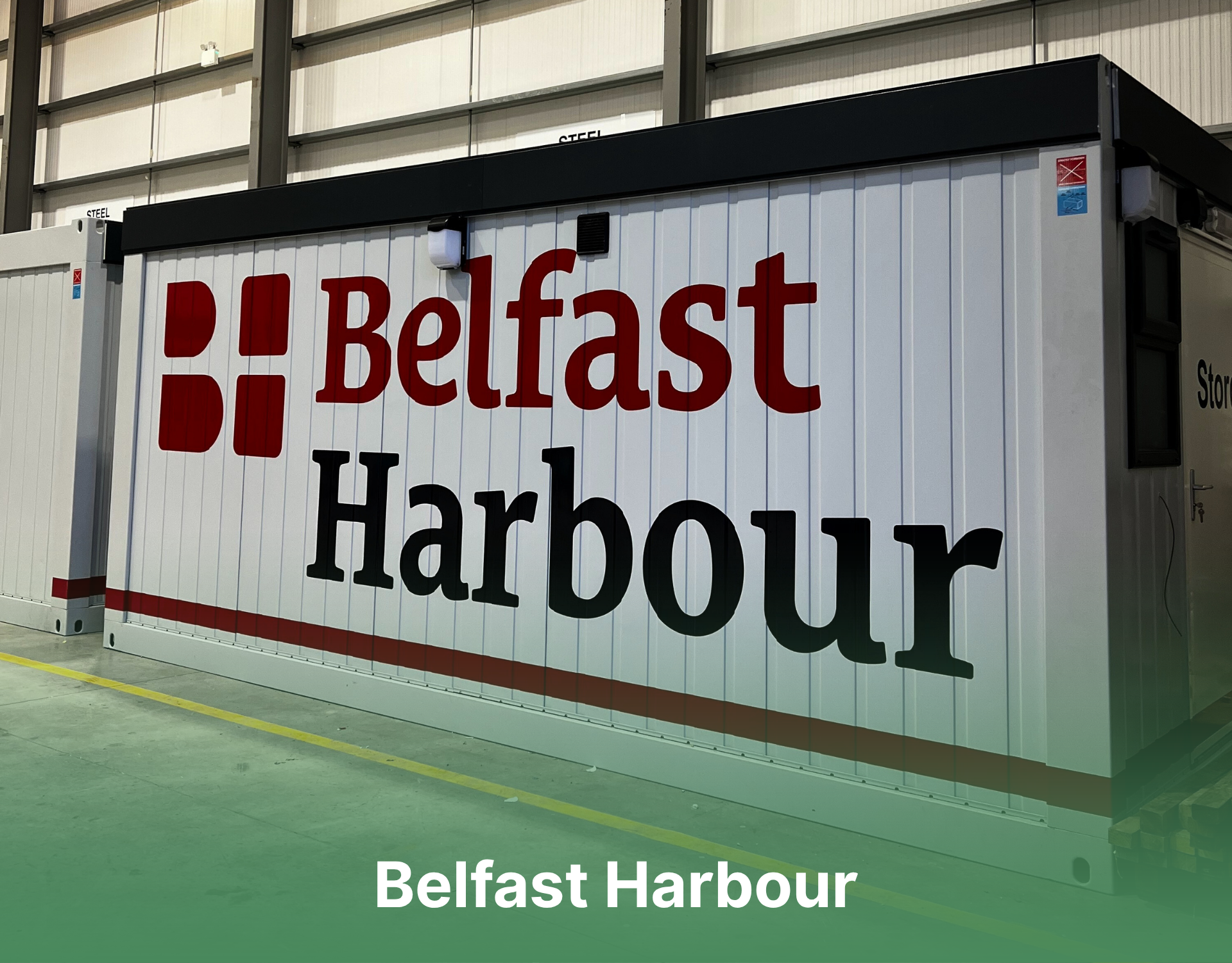 Temporary Commercial Modular Buildings -Belfast Harbour