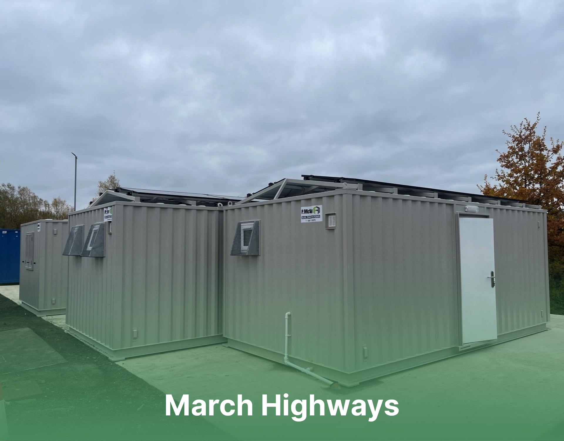 Temporary Commercial Modular Buildings -March Highways